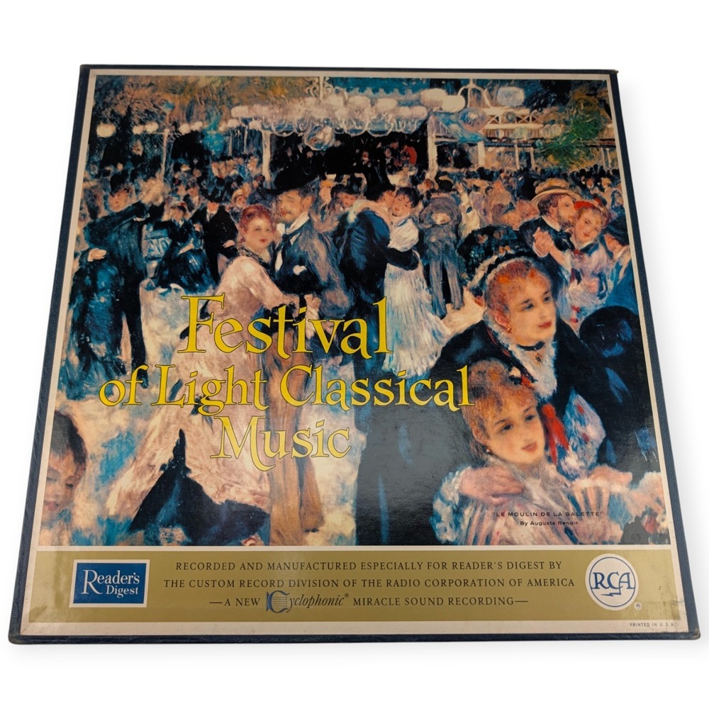 Reader's Digest Festival of Light Classical Music 12 LP Box Set RCA Vinyl EX